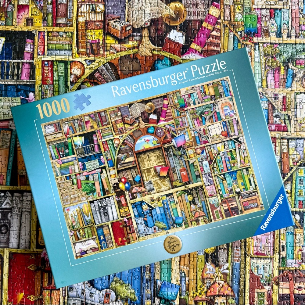 Ravensburger “Bizarre Bookshop 2” puzzle!